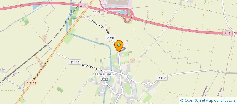 localisation de l'entreprise EARL DE LA THEZARDIERE à MAREAU-AUX-BOIS