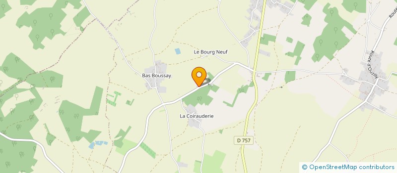 localisation de l'entreprise EARL DE LA TOUCHE  JAUNAY-MARIGNY