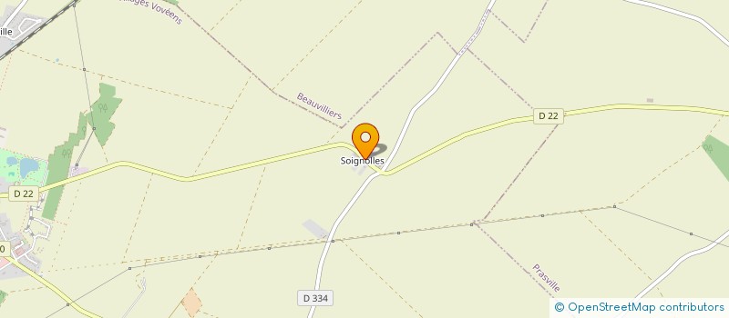 localisation de l'entreprise EARL DE LA TOUR à BEAUVILLIERS