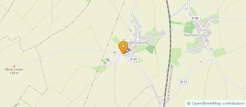 localisation de l'entreprise EARL DE LA TOUR  MOYENNEVILLE