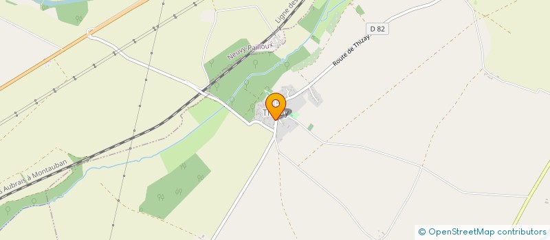 localisation de l'entreprise EARL DE LA TOURNEMIRE à SAINT-AOUSTRILLE