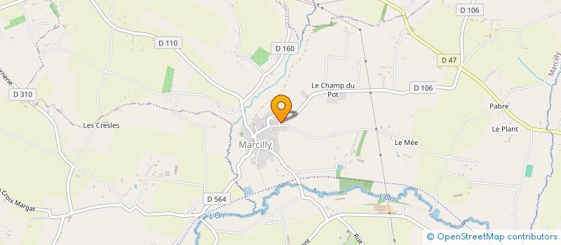 localisation de l'entreprise EARL DE LA TRANSPORTIERE  SAINT-OVIN