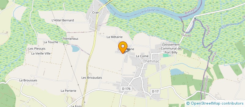 localisation de l'entreprise EARL DE LA TREHIGUIERE à SAINT-DOLAY