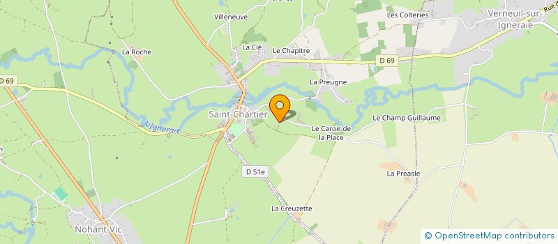 localisation de l'entreprise EARL DE LA TREMBLE à NERET