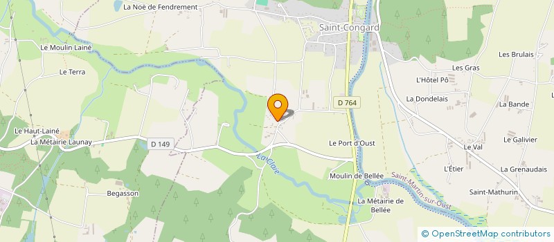 localisation de l'entreprise EARL DE LA TRONCONNAIE à SAINT-CONGARD