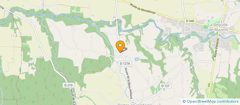 localisation de l'entreprise EARL DE LA TUILERIE à PORTES-EN-VALDAINE