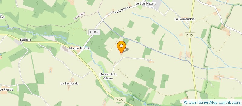 localisation de l'entreprise EARL DE LA TUILERIE à THIRON-GARDAIS