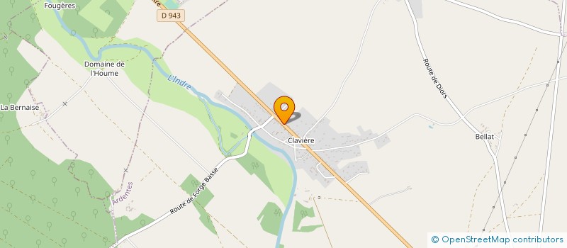 localisation de l'entreprise EARL DE LA TUILERIE à AMBRAULT