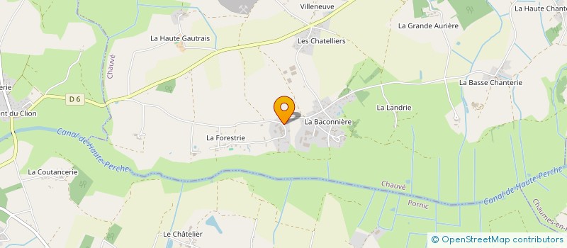 localisation de l'entreprise EARL DE LA TYPHONNIERE à CHAUVE