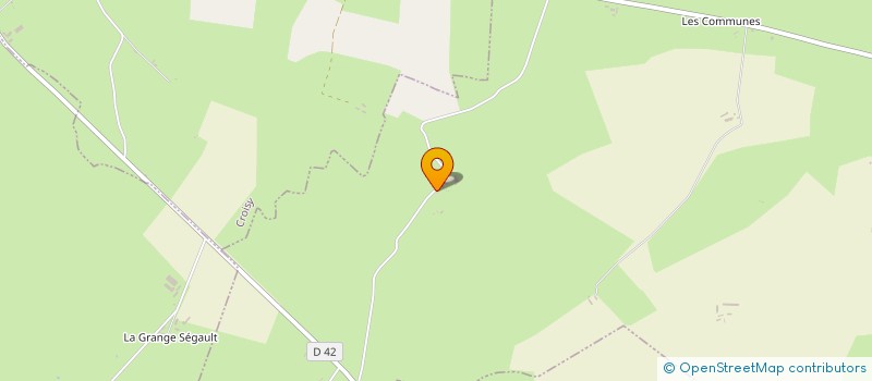 localisation de l'entreprise EARL DE LA VALLEE  GERMIGNY-L'EXEMPT