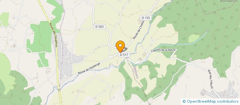 localisation de l'entreprise EARL DE LA VALLEE à ARTHEMONAY