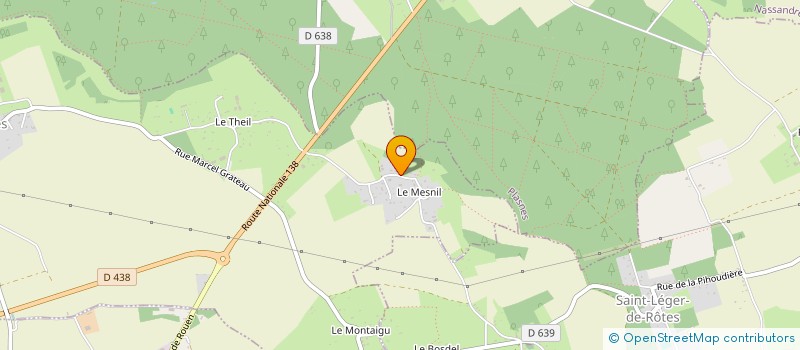 localisation de l'entreprise EARL DE LA VALLIERE  VALAILLES