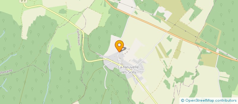 localisation de l'entreprise EARL DE LA VELLE  LA NEUVELLE-LES-SCEY