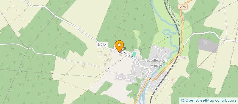 localisation de l'entreprise EARL DE LA VENDUE  BAZOILLES-SUR-MEUSE