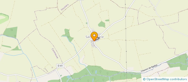 localisation de l'entreprise EARL DE LA VIGNE à SAINTE-MARIE