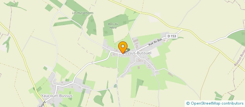 localisation de l'entreprise EARL DE LA VIGNE  BUSSUS-BUSSUEL