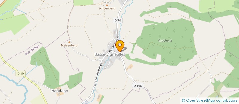 localisation de l'entreprise EARL DE LA VIGNEULLES  HAUTE-VIGNEULLES