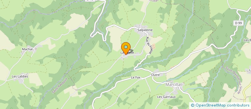 localisation de l'entreprise EARL DE LA VILLATTE à LISSEUIL