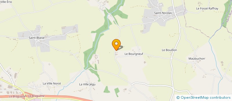 localisation de l'entreprise EARL DE LA VILLE BUHEL à PLELO