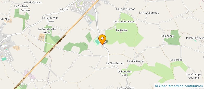 localisation de l'entreprise EARL DE LA VILLE MEEN à LANDEHEN