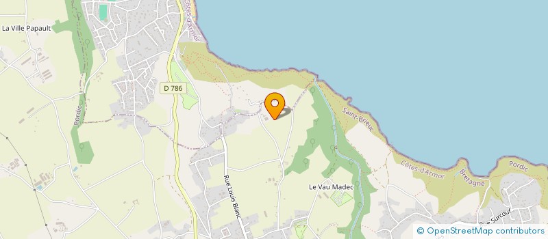 localisation de l'entreprise EARL DE LA VILLE NOURRY à PORDIC