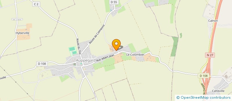 localisation de l'entreprise EARL DE LA VILLETTE  AUPPEGARD