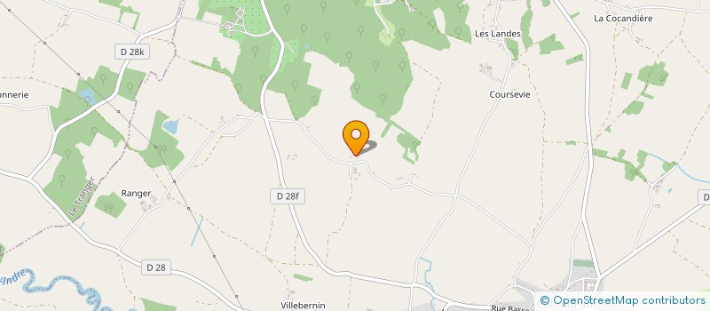 localisation de l'entreprise EARL DE LA VIX à PALLUAU-SUR-INDRE