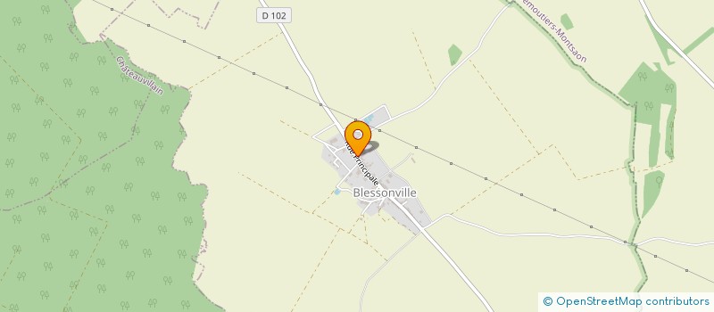 localisation de l'entreprise EARL DE LA VOIE ROMAINE à BLESSONVILLE
