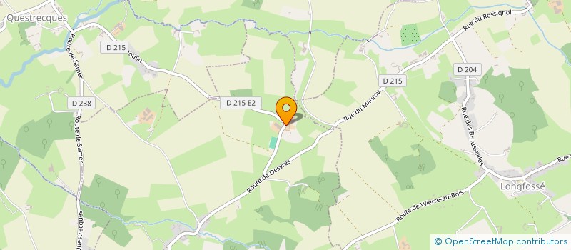 localisation de l'entreprise EARL DE LA WATTINE à WIERRE-AU-BOIS