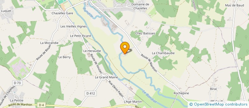 localisation de l'entreprise EARL DE LABROUSSE à CHARRAS