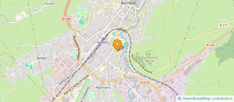 localisation de l'entreprise EARL DE LACARRIERE à YTRAC