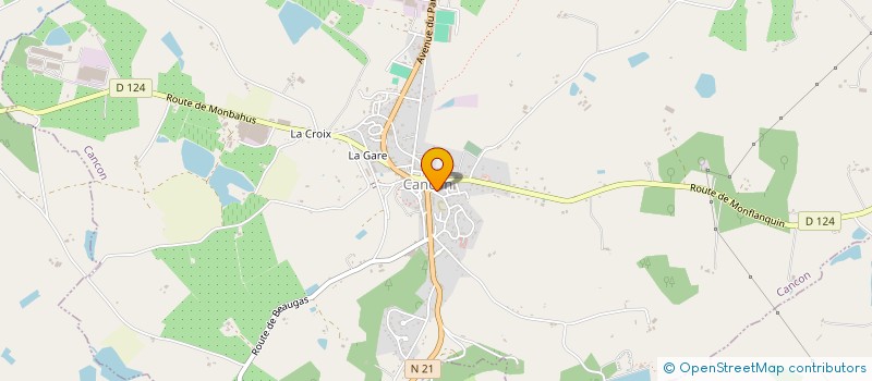 localisation de l'entreprise EARL DE LACHAU à LOUGRATTE
