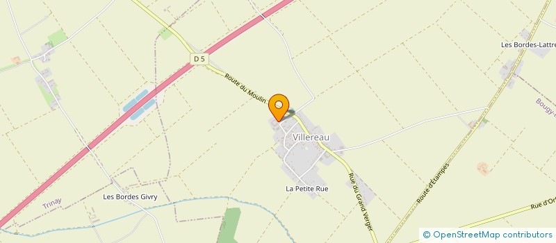 localisation de l'entreprise EARL DE LALUN à VILLEREAU
