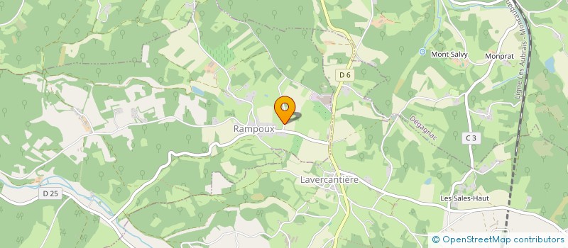 localisation de l'entreprise EARL DE LAMOTHE à DEGAGNAC