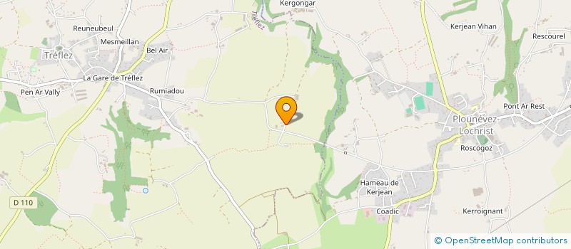 localisation de l'entreprise EARL DE LANARNUS  TREFLEZ