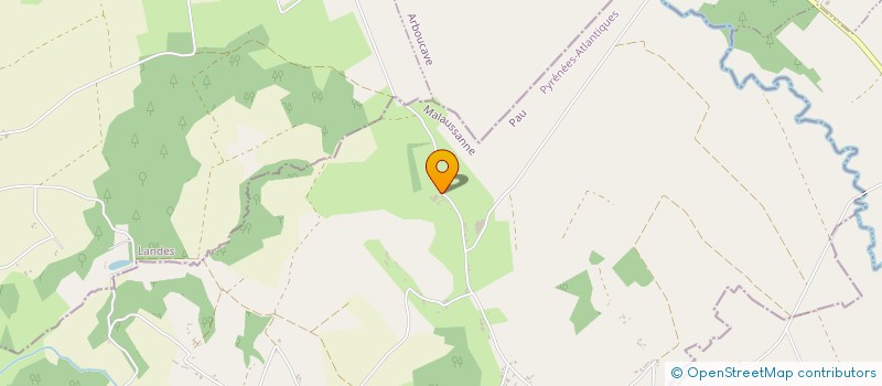 localisation de l'entreprise EARL DE LAPIGUE  MALAUSSANNE