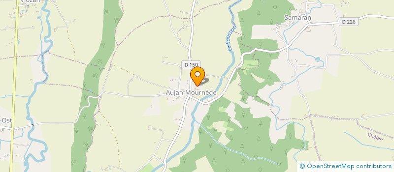 localisation de l'entreprise EARL DE LASMEZAS à MONTAUT