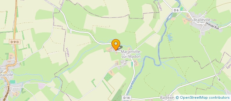 localisation de l'entreprise EARL DE LAXIERE à MARAINVILLE-SUR-MADON