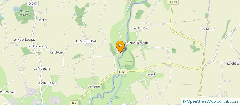localisation de l'entreprise EARL DE LEMEUR à BREHAN