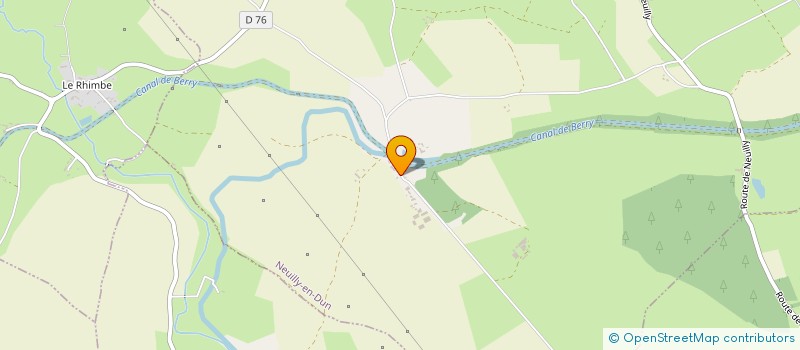 localisation de l'entreprise EARL DE LIENESSE  NEUILLY-EN-DUN