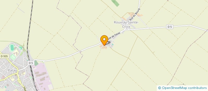 localisation de l'entreprise EARL DE LIGNEROLLES à ROUVRAY-SAINTE-CROIX