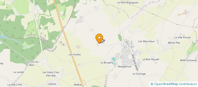 localisation de l'entreprise EARL DE LINGLORET à LE FŒIL