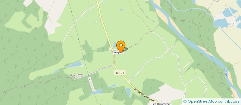 localisation de l'entreprise EARL DE LOGERES  MONTILLY