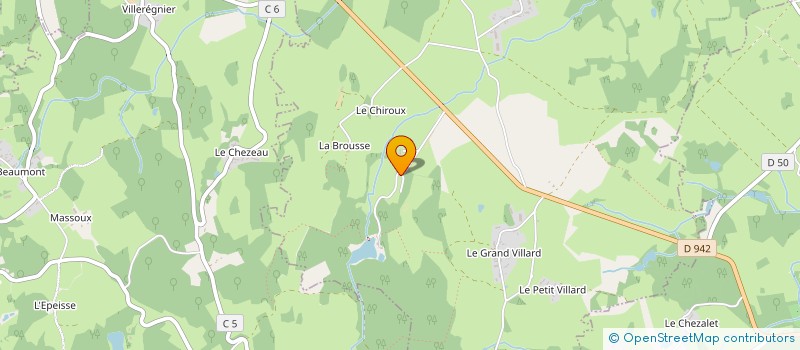 localisation de l'entreprise EARL DE LONGCHER à SAINT-HILAIRE-LA-PLAINE