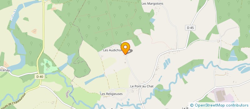 localisation de l'entreprise EARL DE LONGUEIL à VELLES