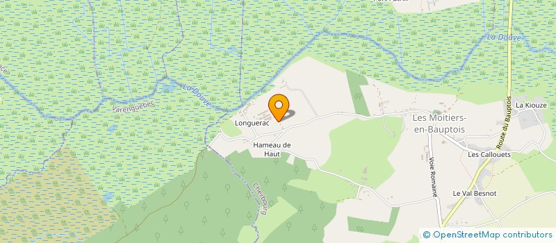 localisation de l'entreprise EARL DE LONGUERAC  PICAUVILLE