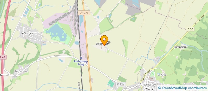 localisation de l'entreprise EARL DE LORMET à AMBRONAY