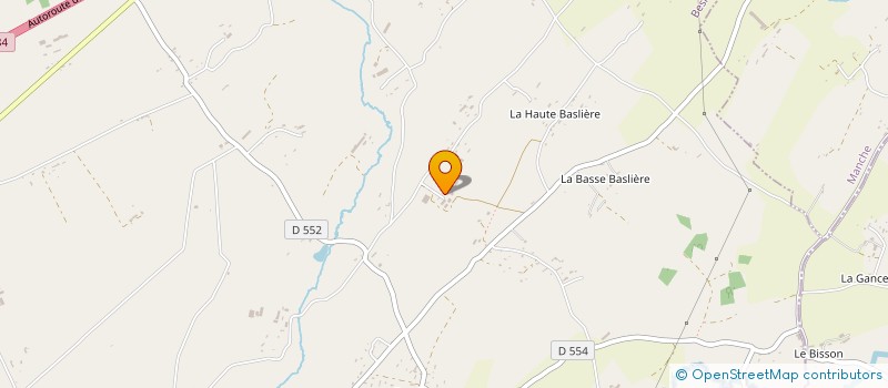 localisation de l'entreprise EARL DE LOSLERIE à BESLON