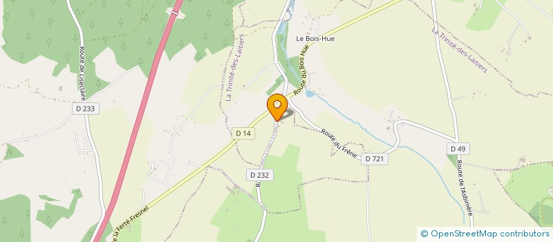 localisation de l'entreprise EARL DE LOUNAEL à SAINT-EVROULT-DE-MONTFORT