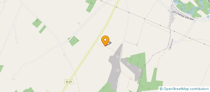 localisation de l'entreprise EARL DE MAISON CARREE à VILLEDIEU-SUR-INDRE